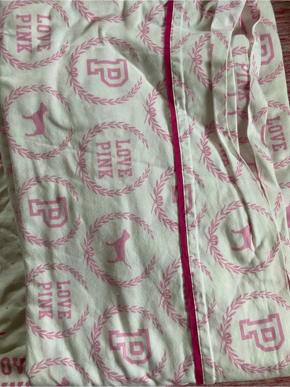 Vintage PINK Victoria's Secret Pink Cotton Sheet Set